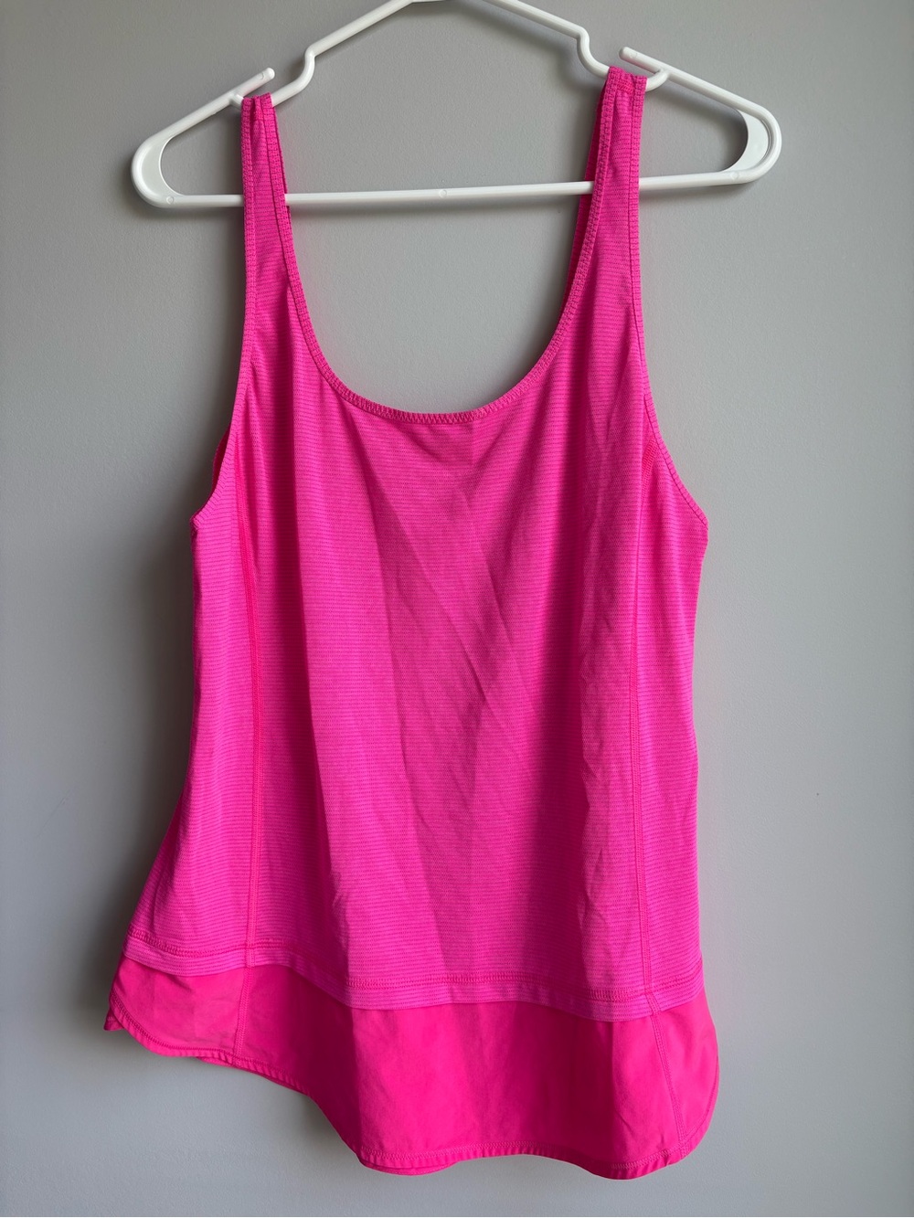 Lululemon Pink Racerback Tank Top Women’s Size 10 Athletic Yoga Workout Tank
